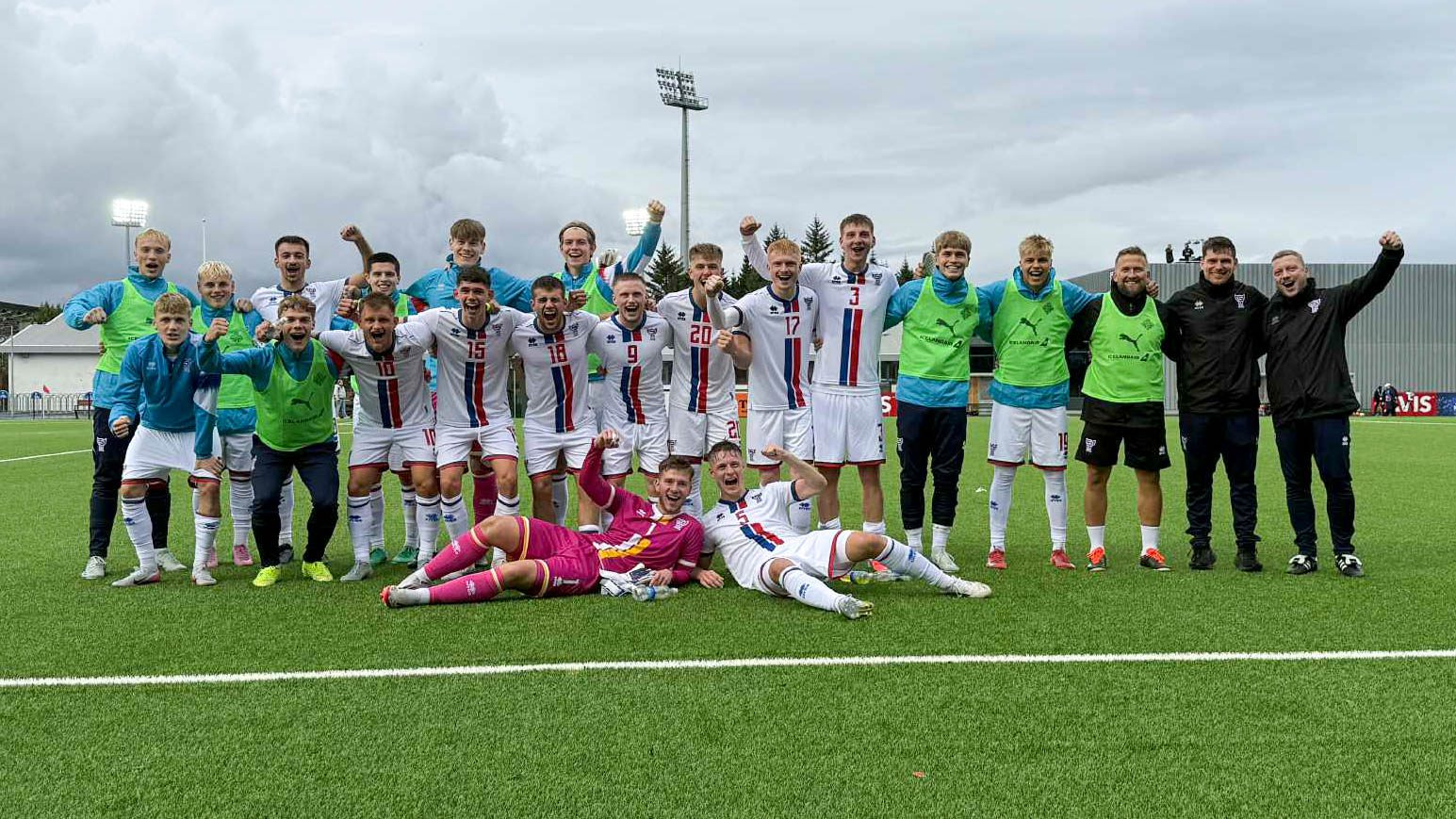 U21 fer eftir triðja sigrinum á rað móti Luksemborg