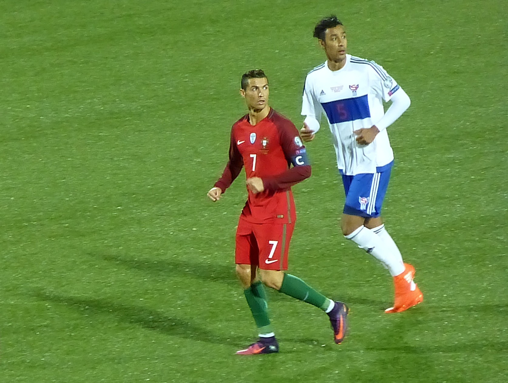 Ronaldo reytt kort og Portugal tapti