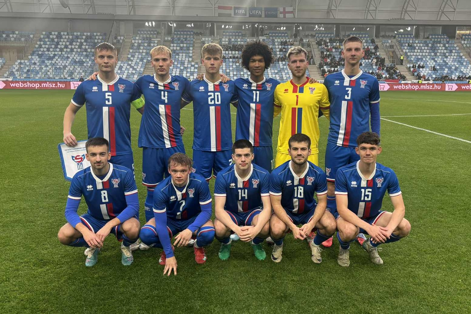 U21 tapti fyrsta vinardystin nakrantíð