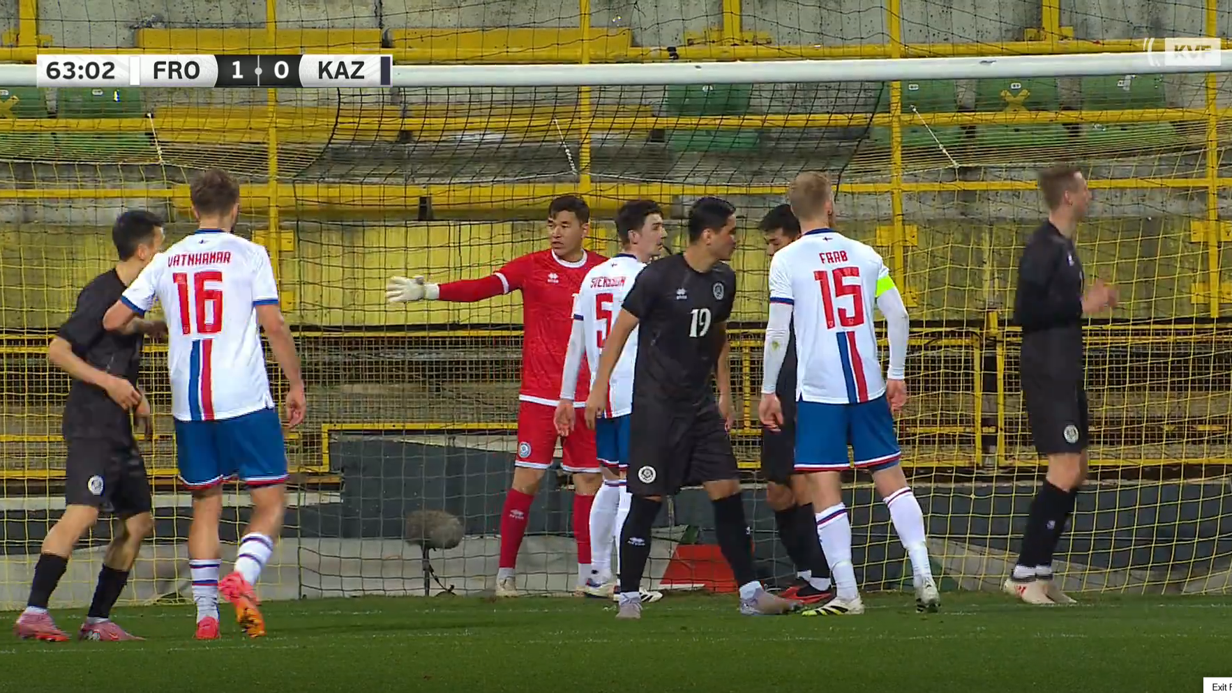 Góða gongdin hjá landsliðnum helt fram í vinardysti