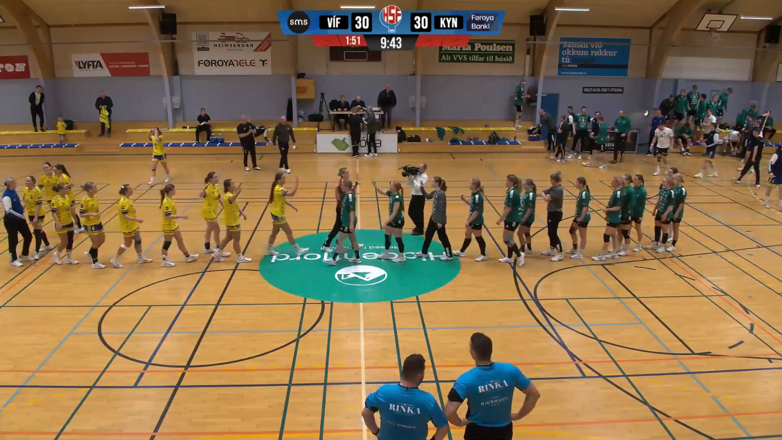 Vestmannakvinnur fyrstar at taka stig frá Kyndli