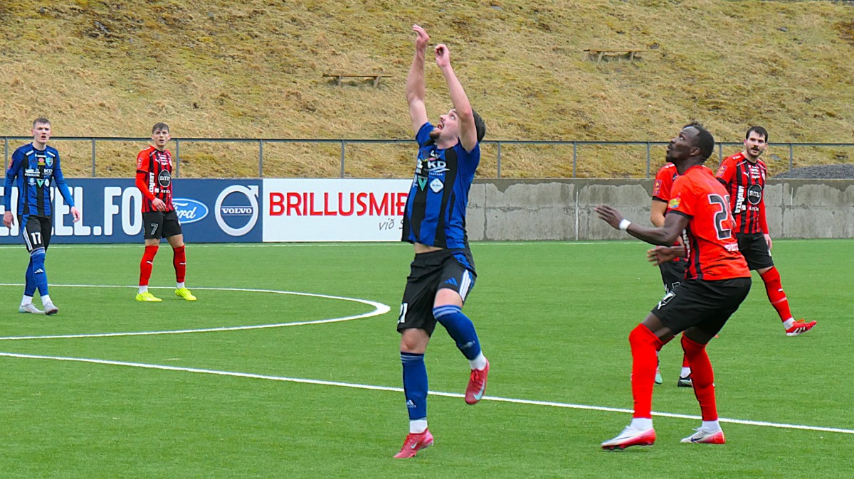 EB/Streymur var betra liðið á Argjum